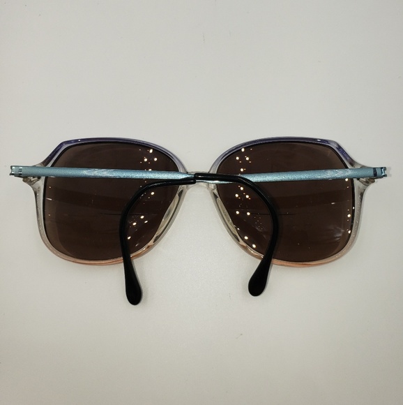 Vintage Mirari Luxottica Blue Sunglasses Frames - Picture 2 of 5